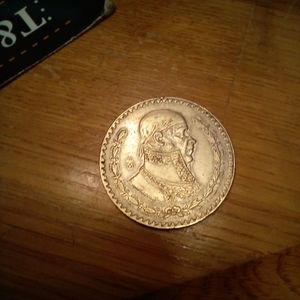 Mexican antique silver piece from 1957-1961